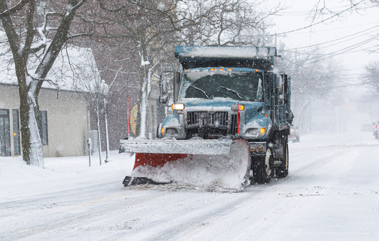 commercial snow plowing Cicero NY
