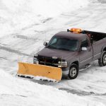 commercial snow plowing